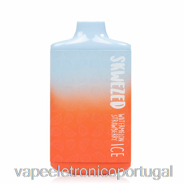 Vape Eletrônico Skwezed 5k Descartável Melancia Morango Gelo